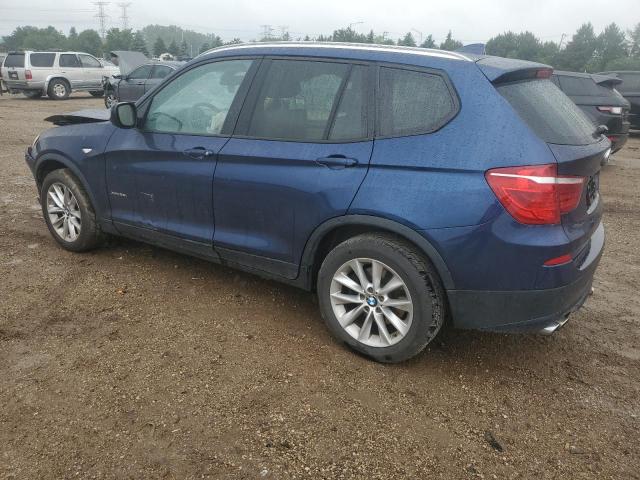  BMW X3 2014 Синій