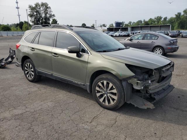  SUBARU OUTBACK 2017 Зеленый