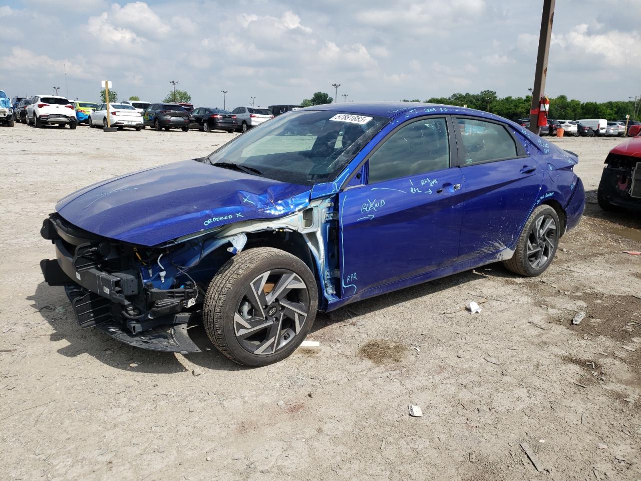 2025 Hyundai Elantra Sel Sport for Sale in Indianapolis, IN - Front End