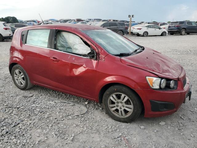 Hatchbacks CHEVROLET SONIC 2013 Czerwony