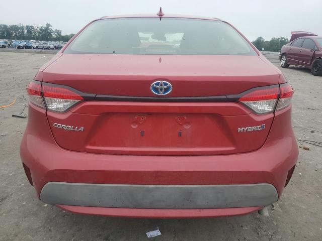  TOYOTA COROLLA 2021 Czerwony