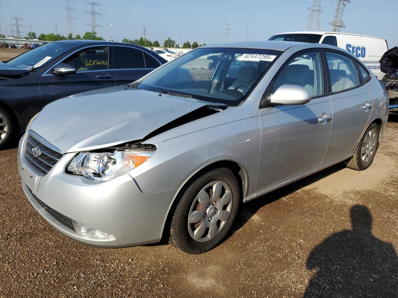 HYUNDAI ELANTRA 2009 VIN KMHDU46D19U589195
