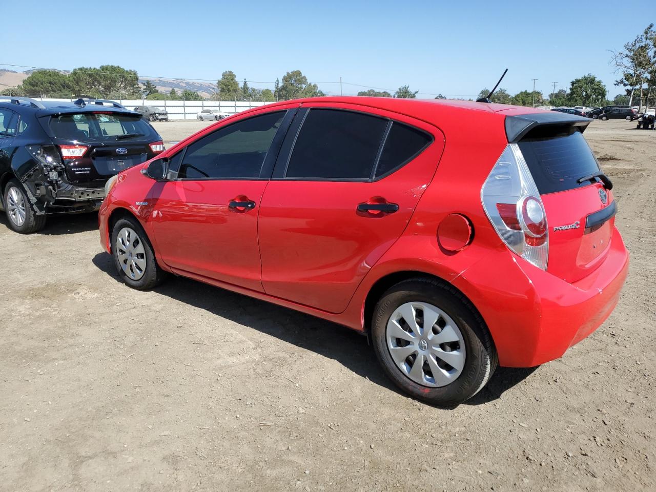 TOYOTA PRIUS 2013 VIN JTDKDTB38D1546180 фото 2