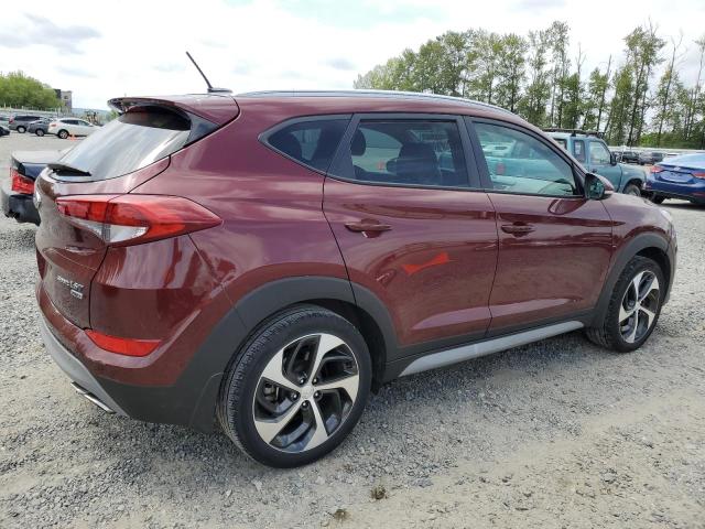  HYUNDAI TUCSON 2017 Czerwony