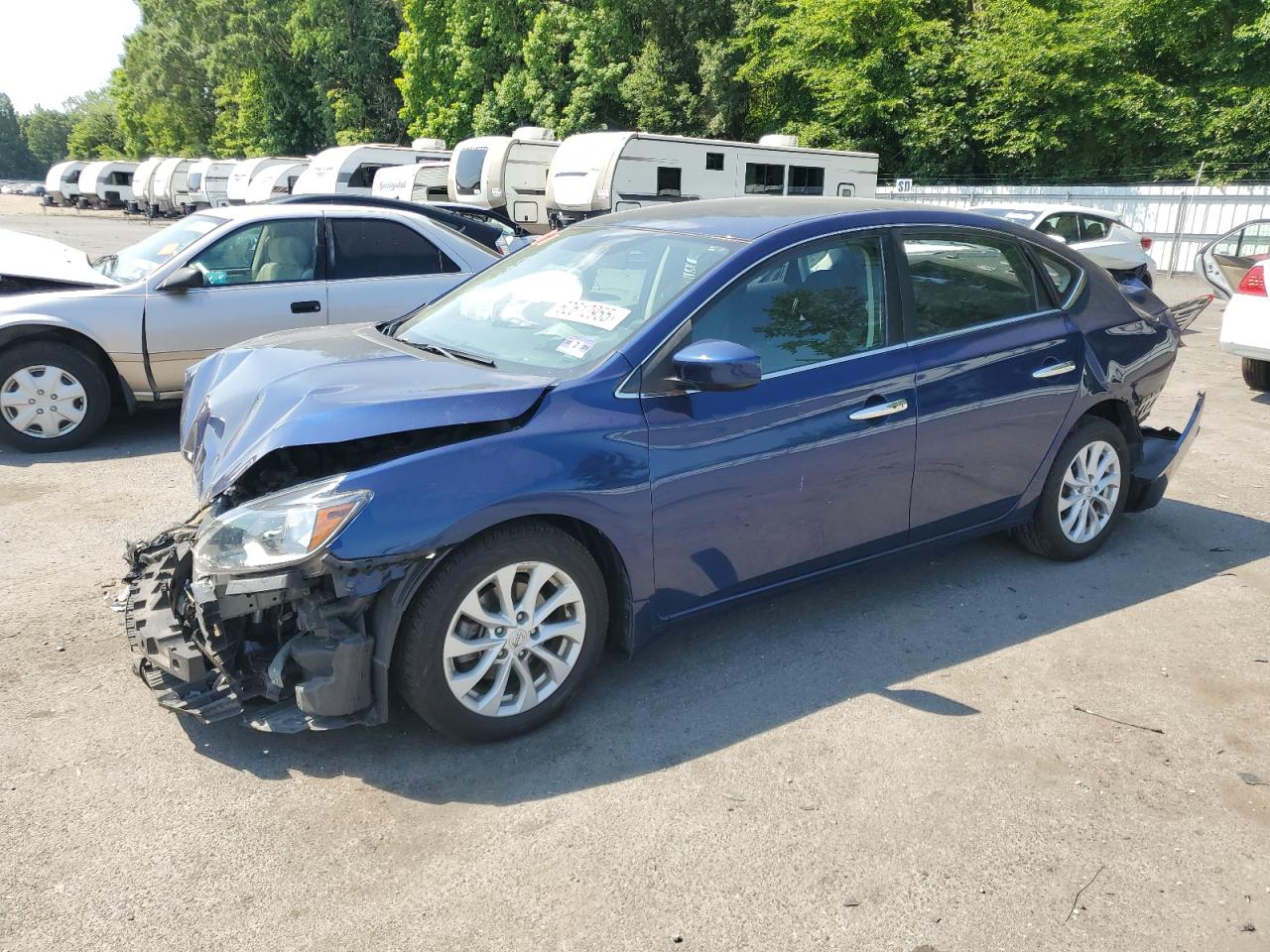 NISSAN SENTRA 2019 VIN 3N1AB7AP5KY261557