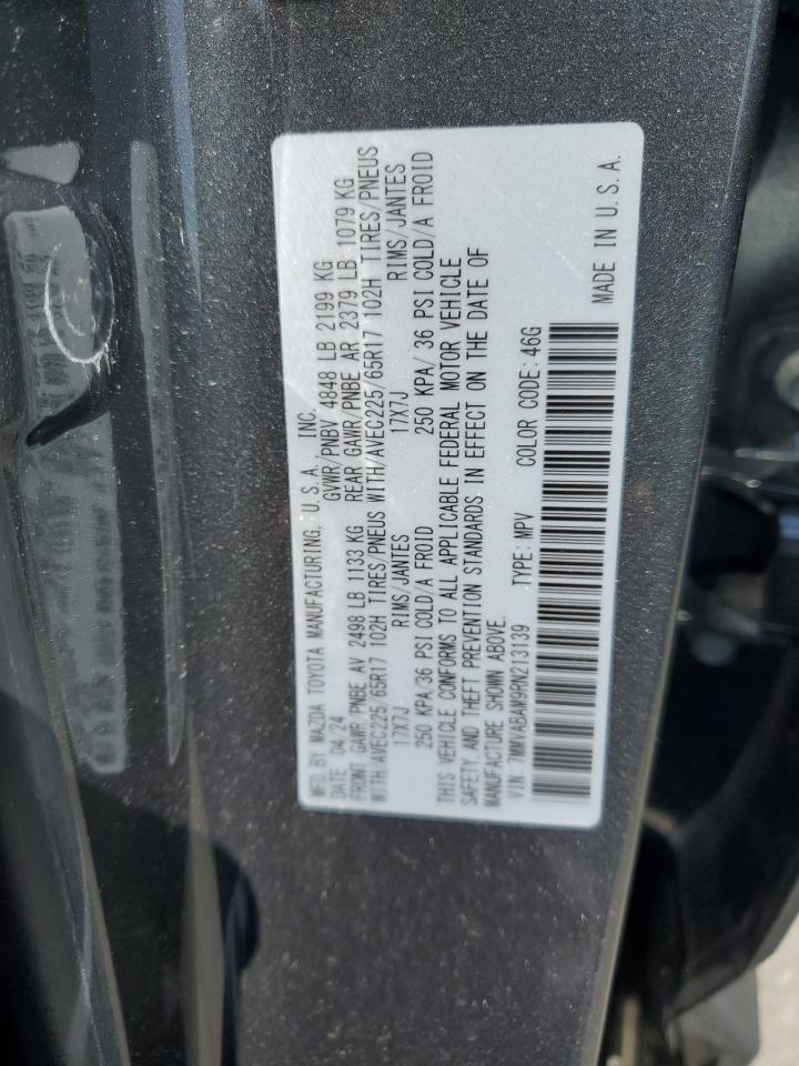 2024 Mazda Cx-50 Select VIN: 7MMVABAM9RN213139 Lot: 58307125