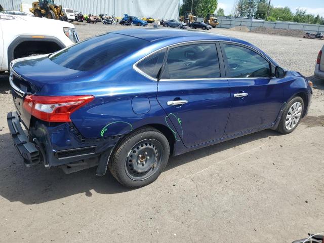 Sedans NISSAN SENTRA 2016 Blue