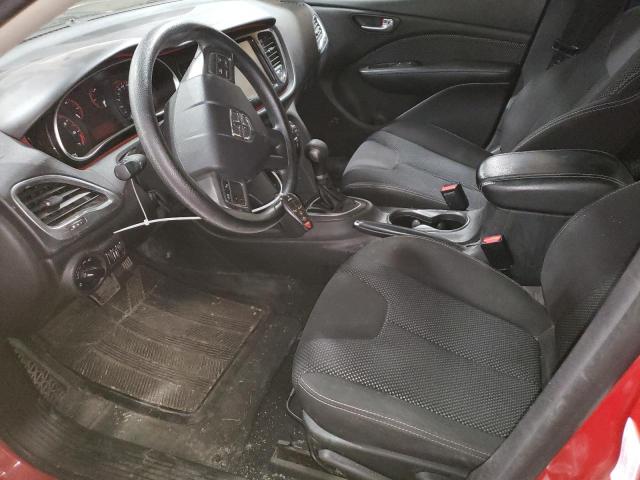  DODGE DART 2014 Red