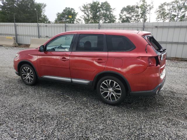  MITSUBISHI OUTLANDER 2016 Червоний