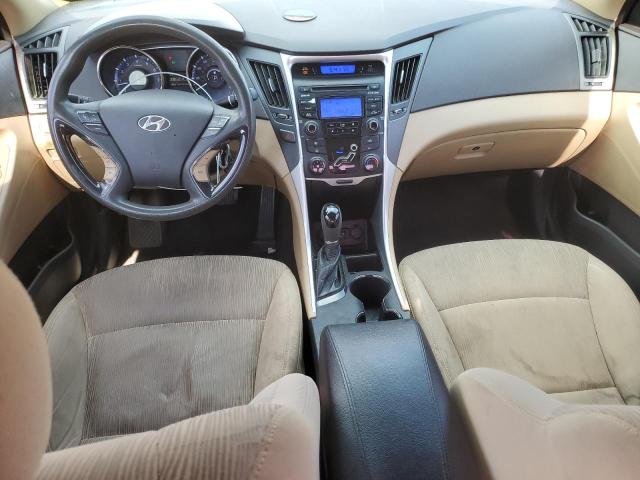  HYUNDAI SONATA 2013 Czerwony