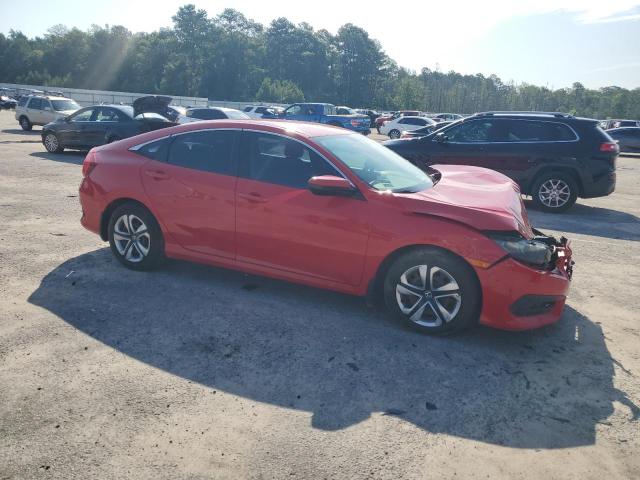 Sedans HONDA CIVIC 2016 Czerwony
