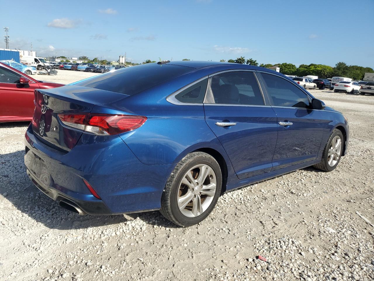 HYUNDAI SONATA 2018 VIN 5NPE34AF9JH632040 zdjęcie 3