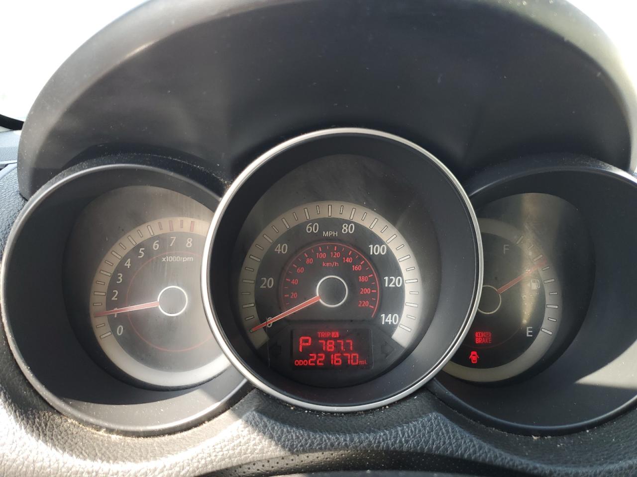 2010 Kia Forte Ex VIN: KNAFU4A25A5165792 Lot: 62314445