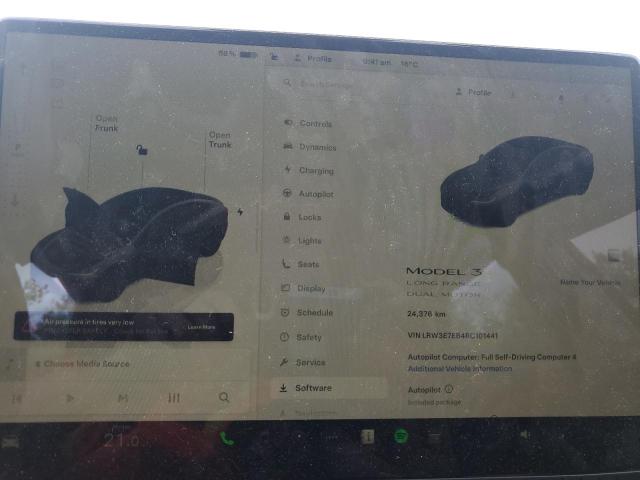 2024 TESLA MODEL 3   