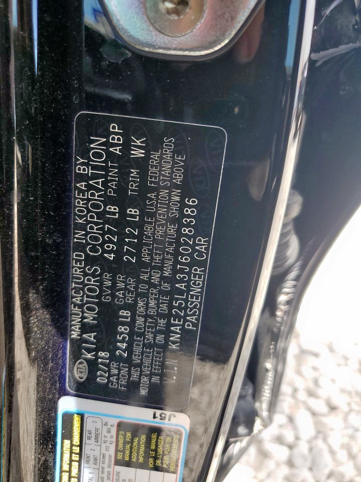 2018 Kia Stinger Premium VIN: KNAE25LA3J6028386 Lot: 60524495