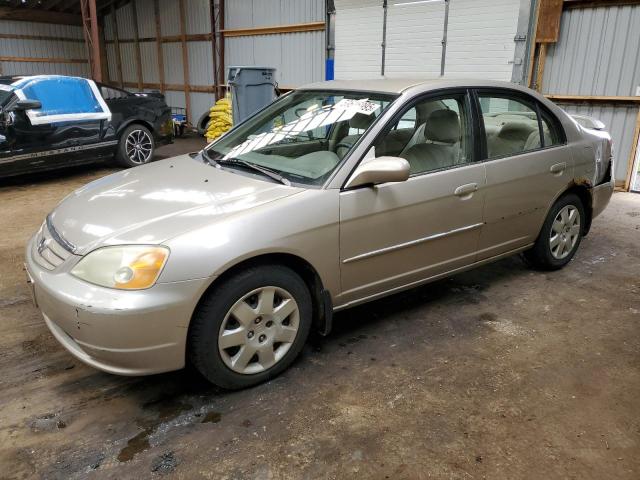 2002 HONDA CIVIC LX for sale at Copart ON - COOKSTOWN