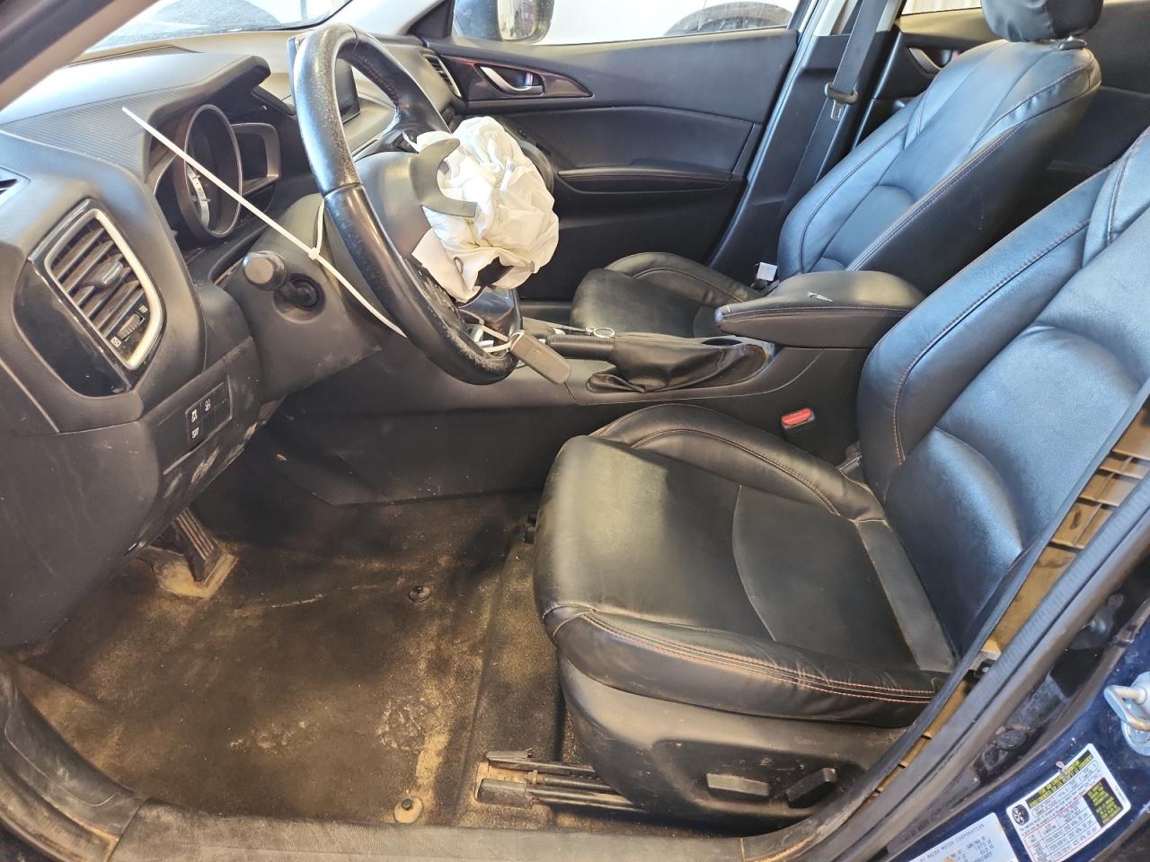 2015 Mazda 3 Grand Touring VIN: JM1BM1W78F1231724 Lot: 62470915