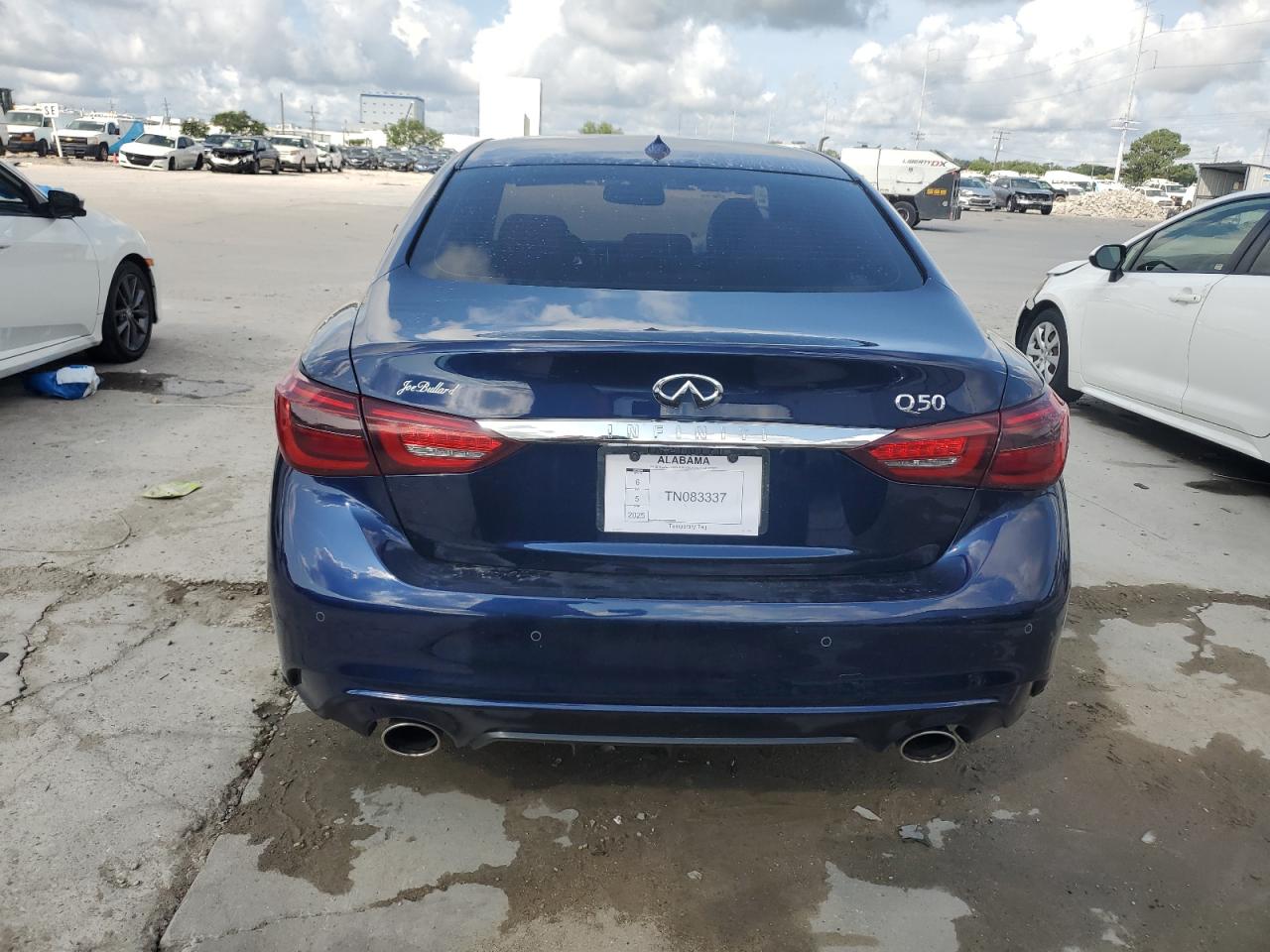 2021 Infiniti Q50 Luxe VIN: JN1EV7BP5MM707123 Lot: 59874785