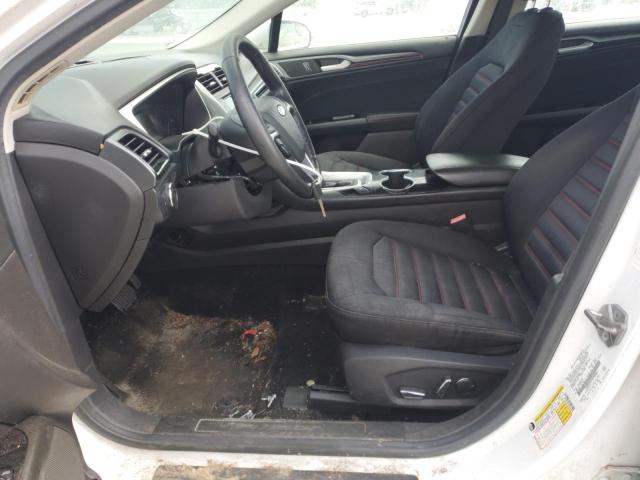 Sedans FORD FUSION 2016 White