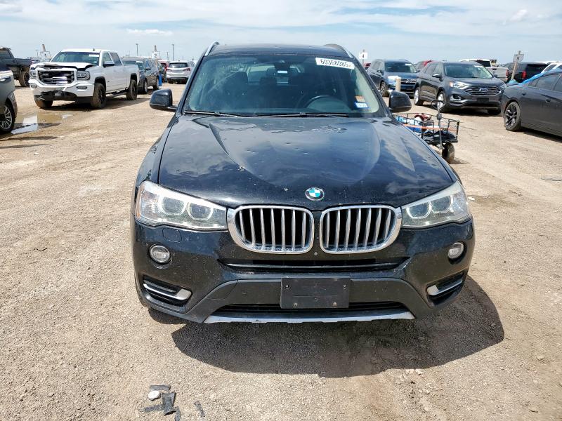  BMW X3 2016 Черный