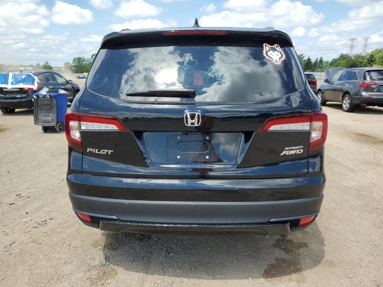 2022 Honda Pilot Sport VIN: 5FNYF6H36NB053443 Lot: 62113585