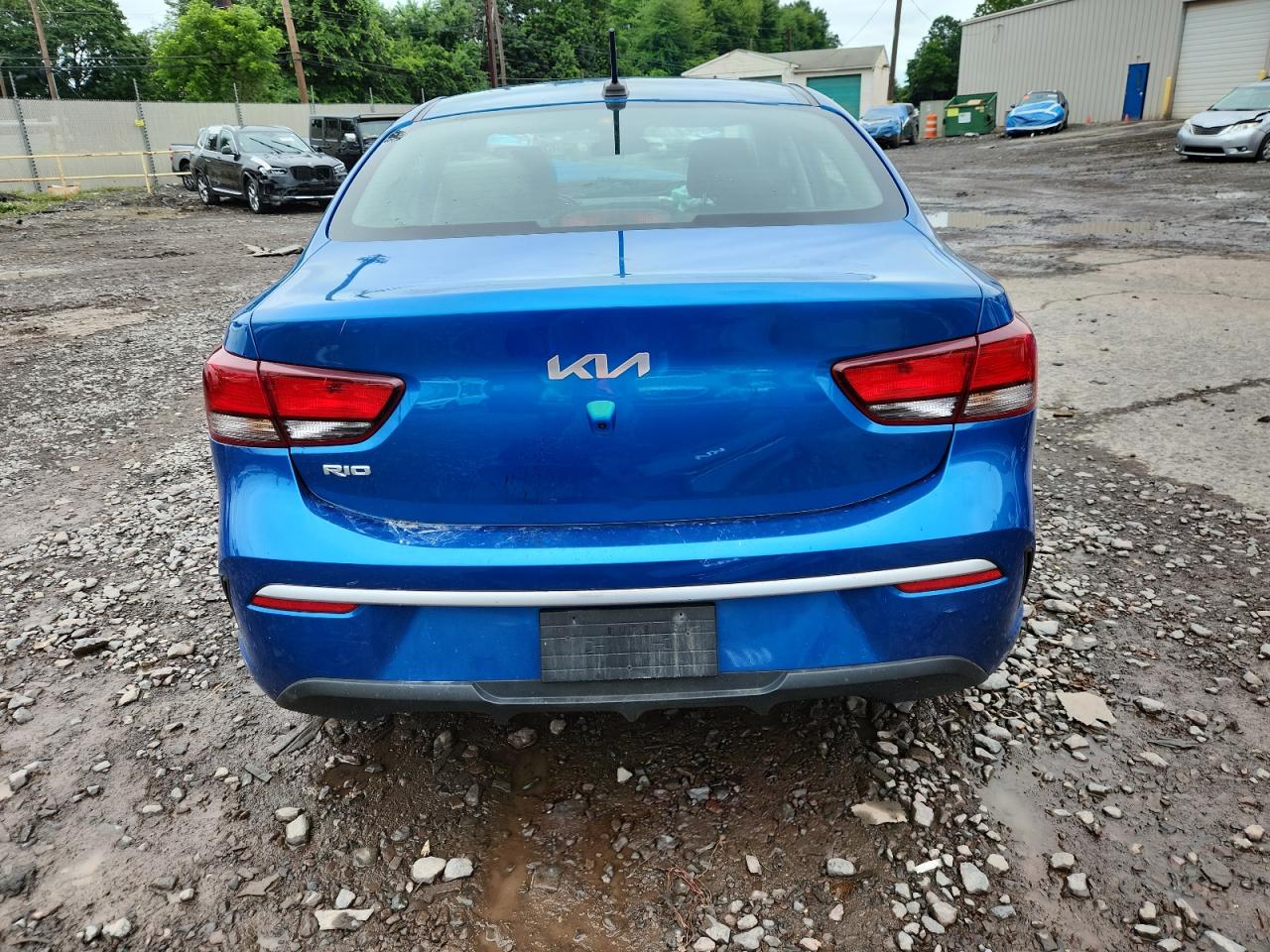 2022 Kia Rio Lx VIN: 3KPA24ADXNE452589 Lot: 62651305