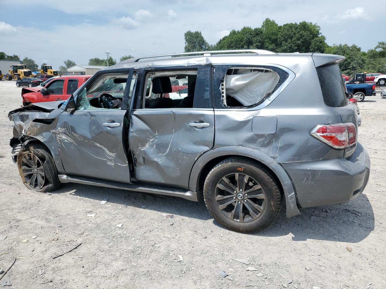 NISSAN ARMADA 2017 VIN JN8AY2NF5H9300652 zdjęcie 2