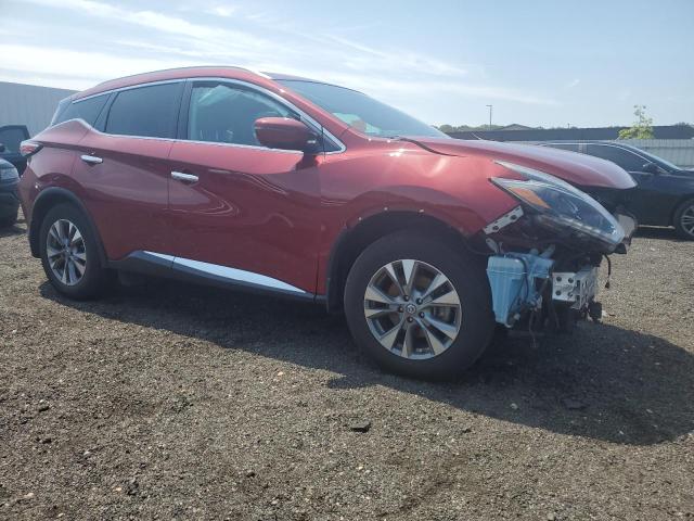  NISSAN MURANO 2018 Czerwony