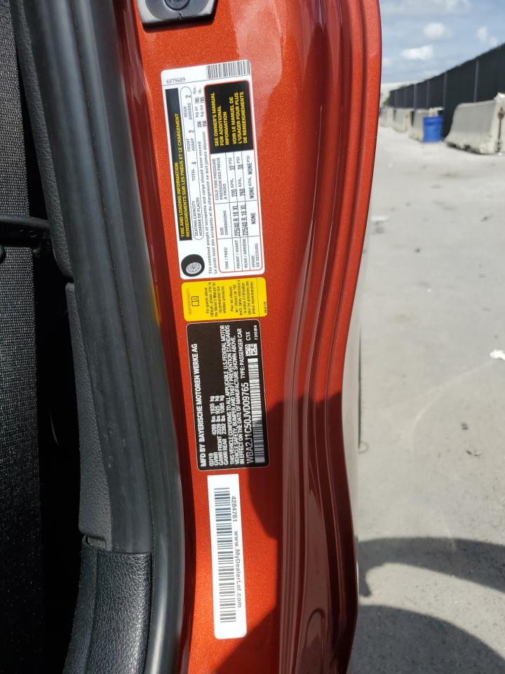 2018 BMW 230I VIN: WBA2J1C50JVD09765 Lot: 60525985