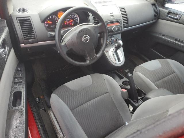 Sedans NISSAN SENTRA 2012 Red