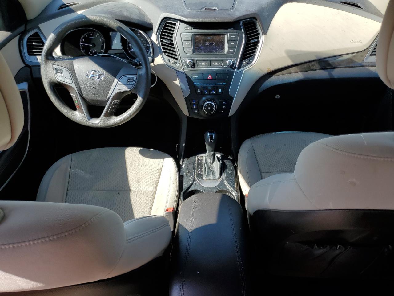 HYUNDAI SANTA FE 2017 VIN 5XYZT3LB3HG392846 фото 8
