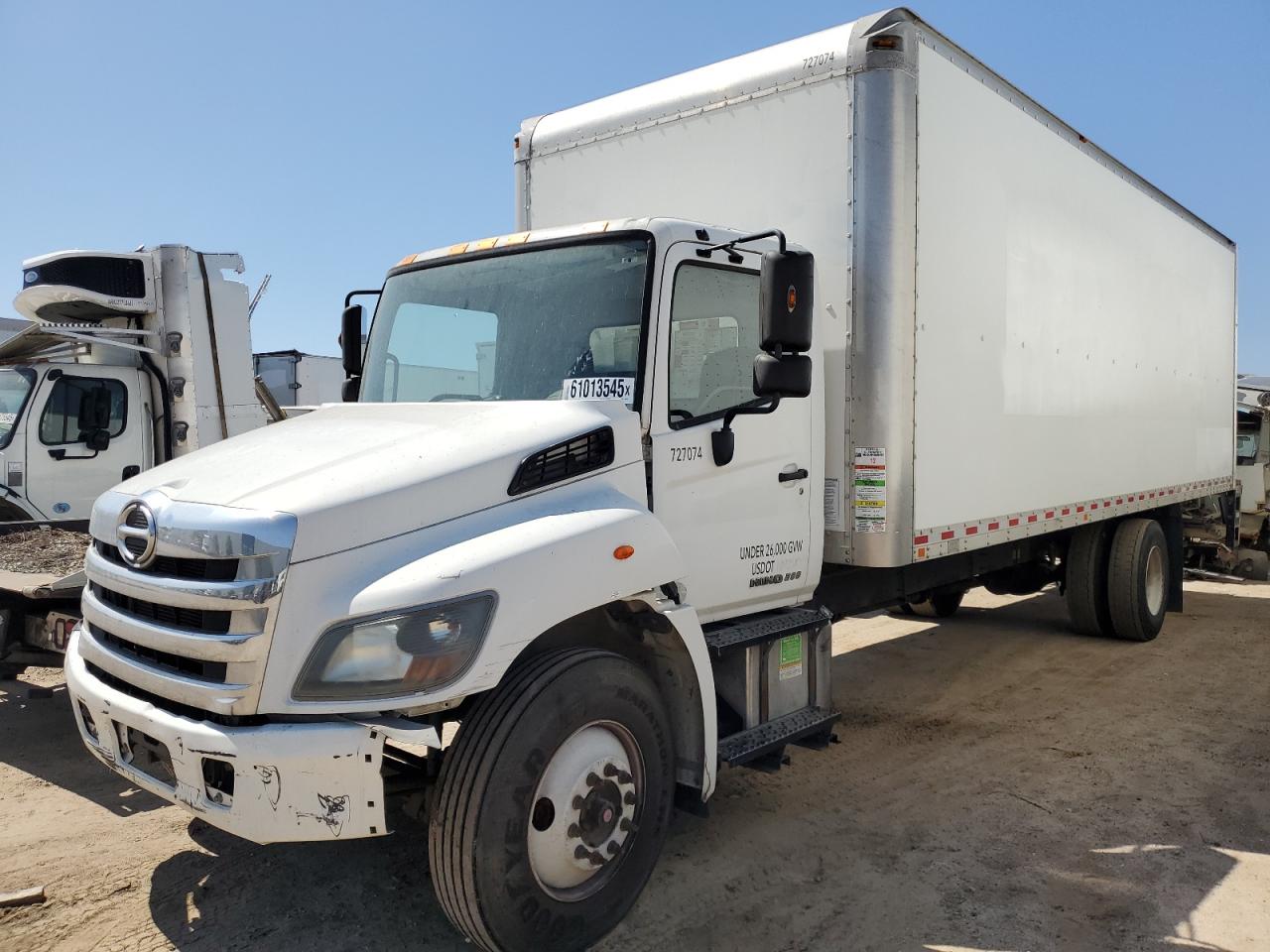 2017 Hino 258/268 na sprzedaż w Colton, CA - Front End