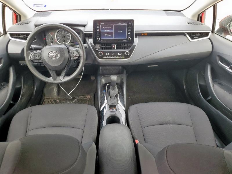  TOYOTA COROLLA 2021 Красный