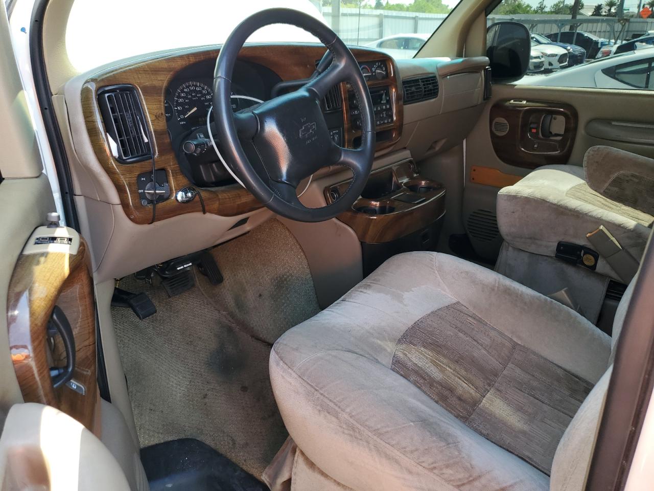 2002 Chevrolet Express G1500 VIN: 1GBFG15R321247582 Lot: 62921435