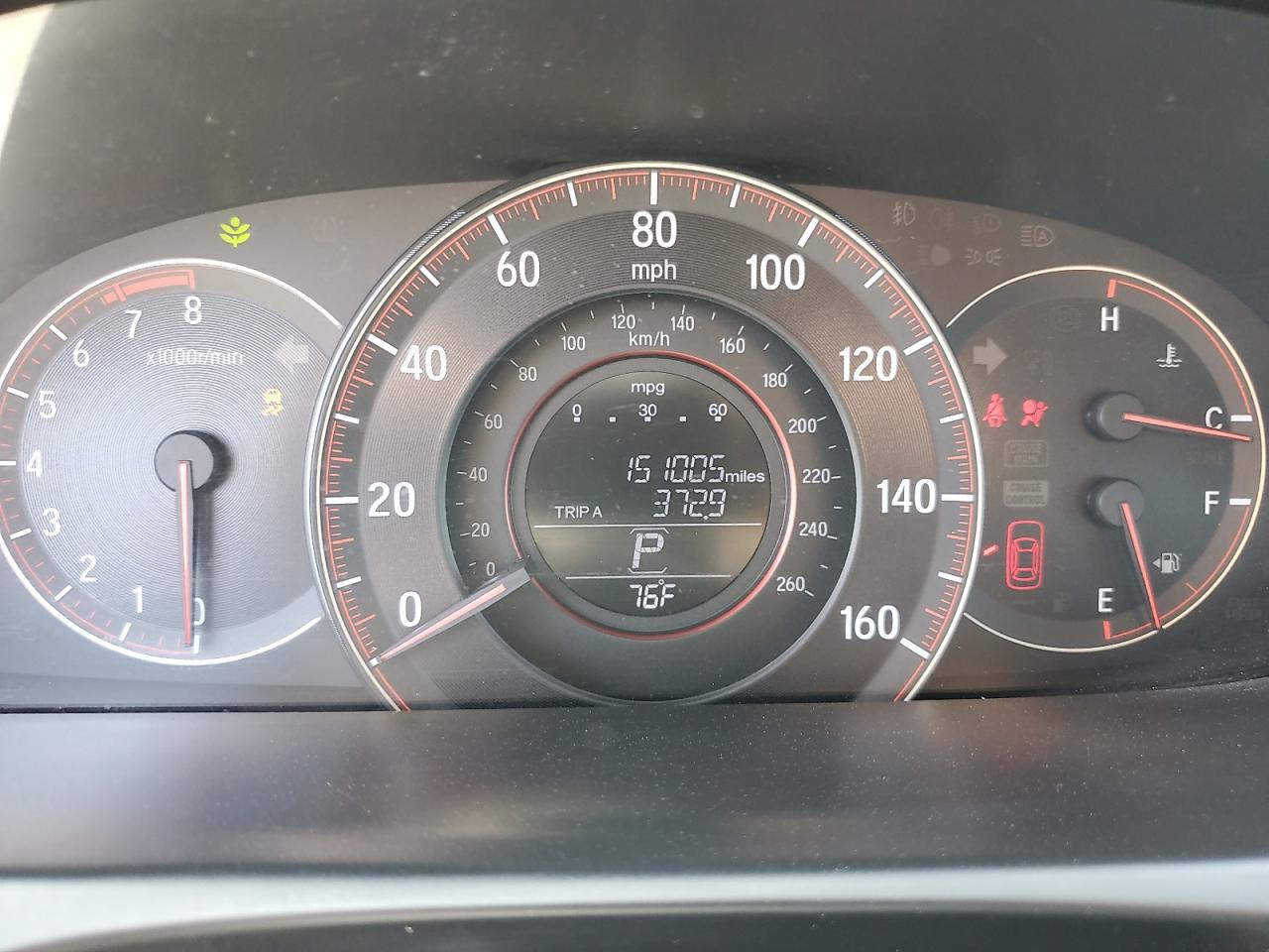 HONDA ACCORD 2016 VIN 1HGCR2F54GA097954 zdjęcie 9