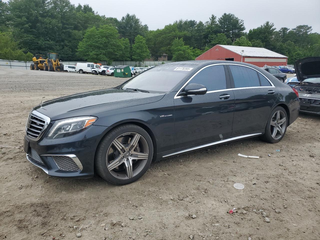 2015 Mercedes-Benz S 63 Amg en Venta en Mendon, MA - Side