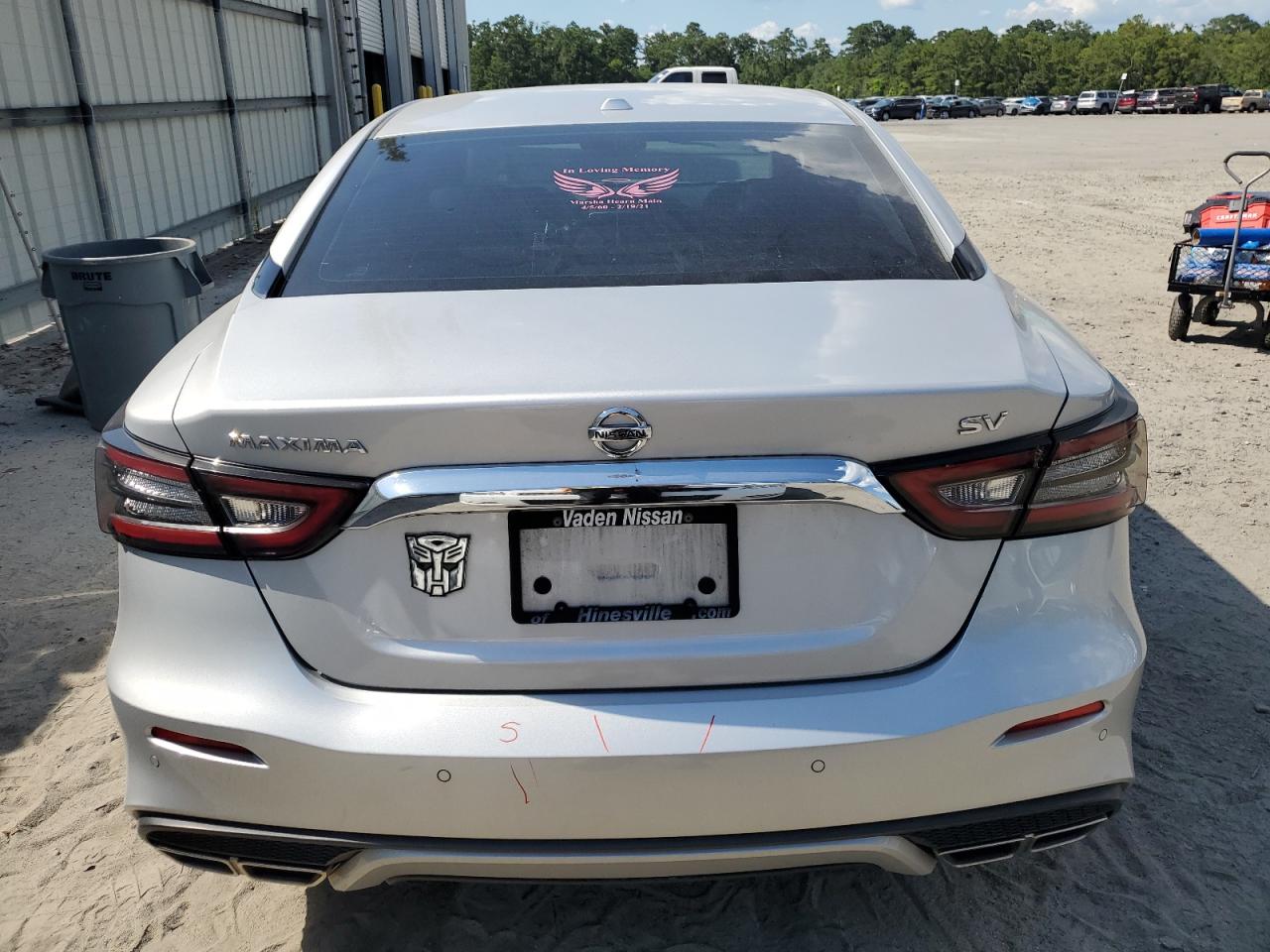 2020 Nissan Maxima Sv VIN: 1N4AA6CV7LC362346 Lot: 61653685