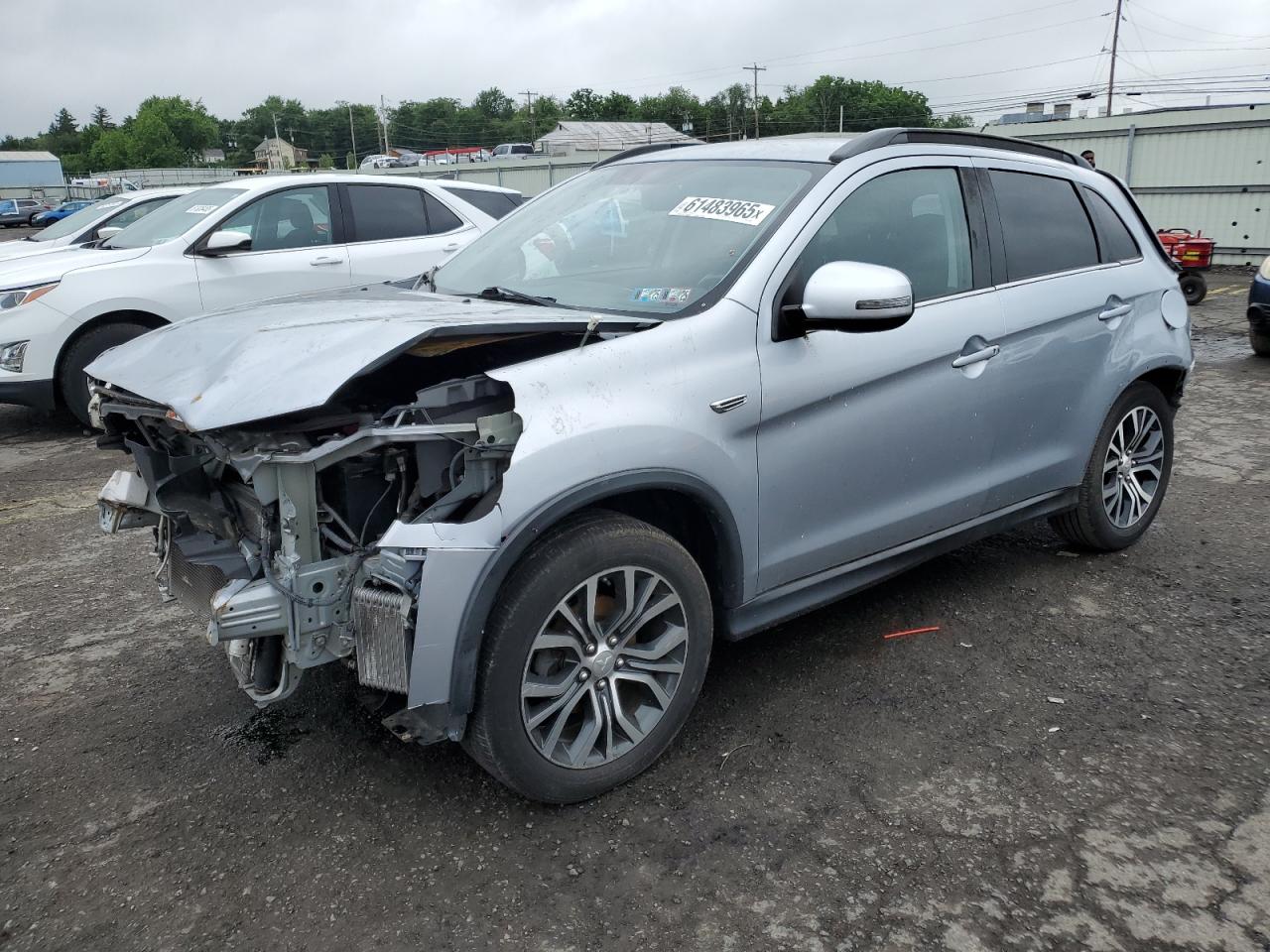 2016 Mitsubishi Outlander Sport Sel продається в Pennsburg, PA - Front End