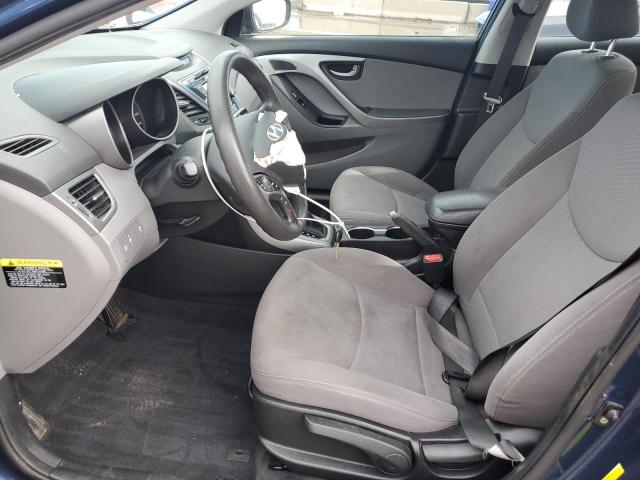  HYUNDAI ELANTRA 2016 Blue