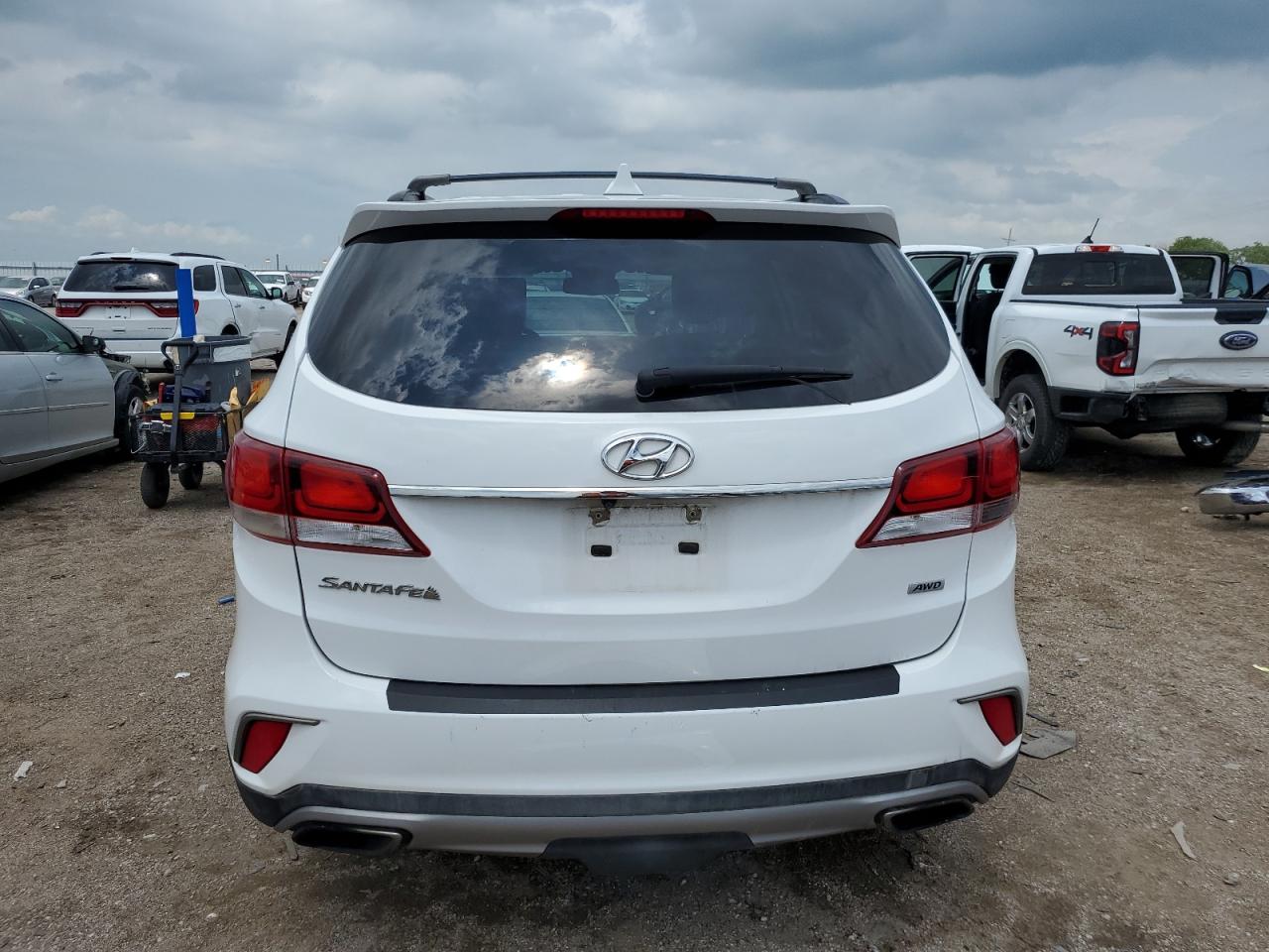 HYUNDAI SANTA FE 2017 VIN KM8SNDHF6HU239742 фото 6