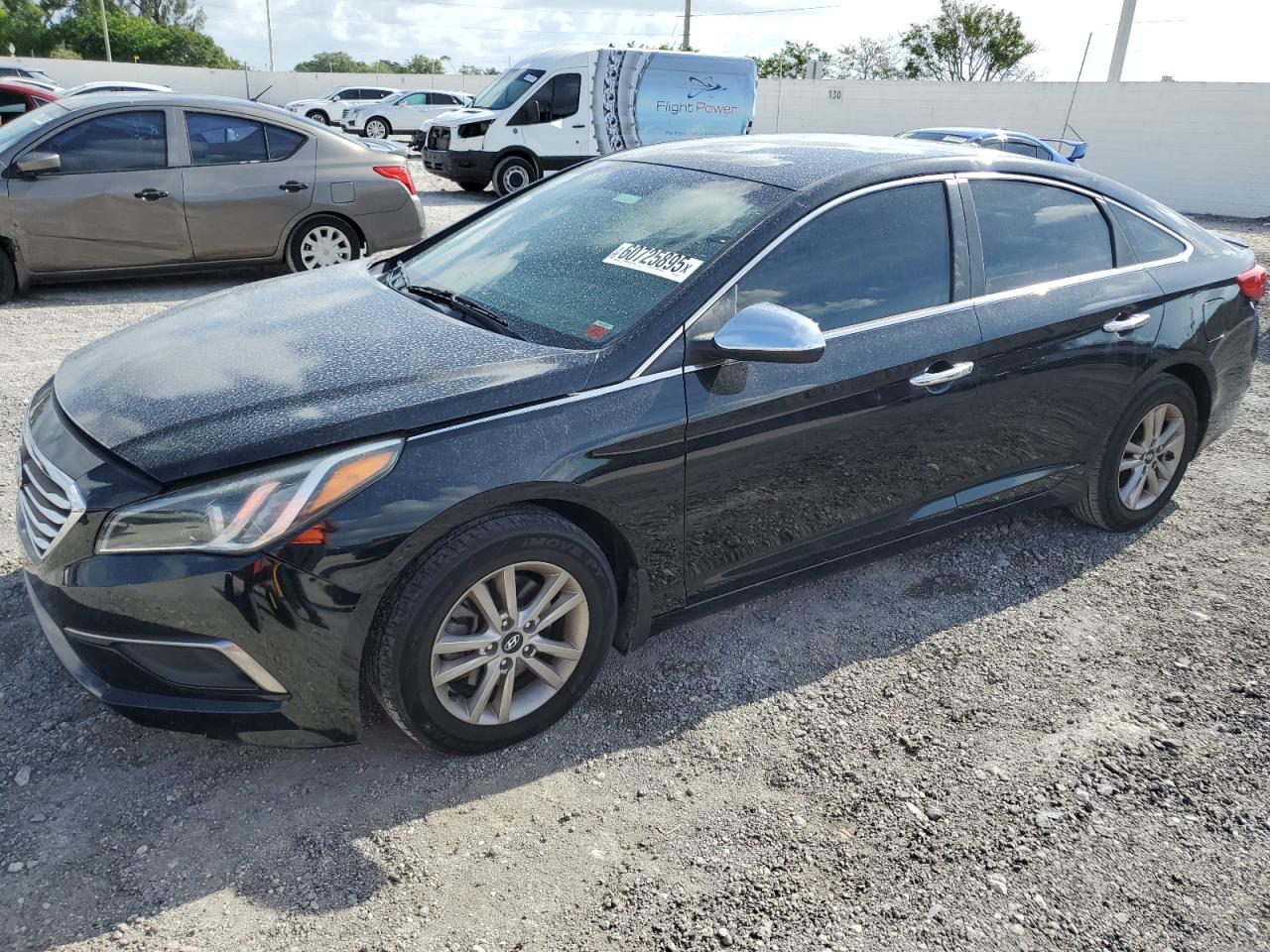 2017 Hyundai Sonata Se for Sale in Homestead, FL - Frame Damage
