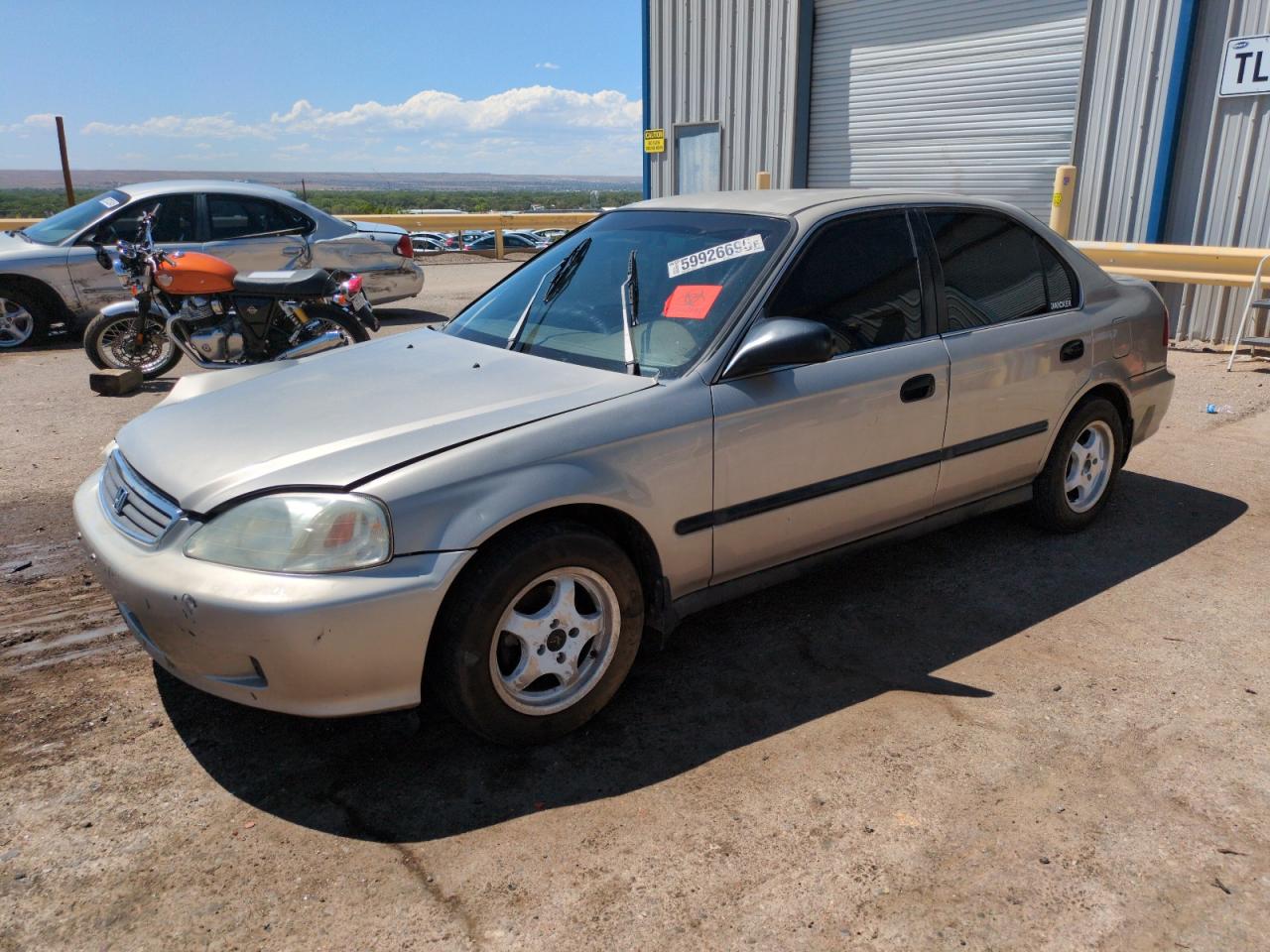 2000 Honda Civic Lx de vânzare în Albuquerque, NM - Front End