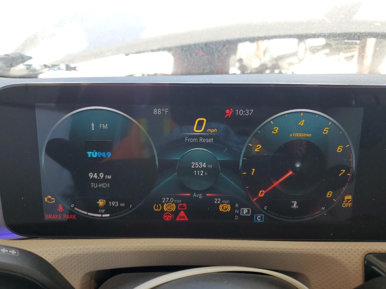 2022 Mercedes-Benz A 220 VIN: W1K3G4EB6NJ350332 Lot: 61930725