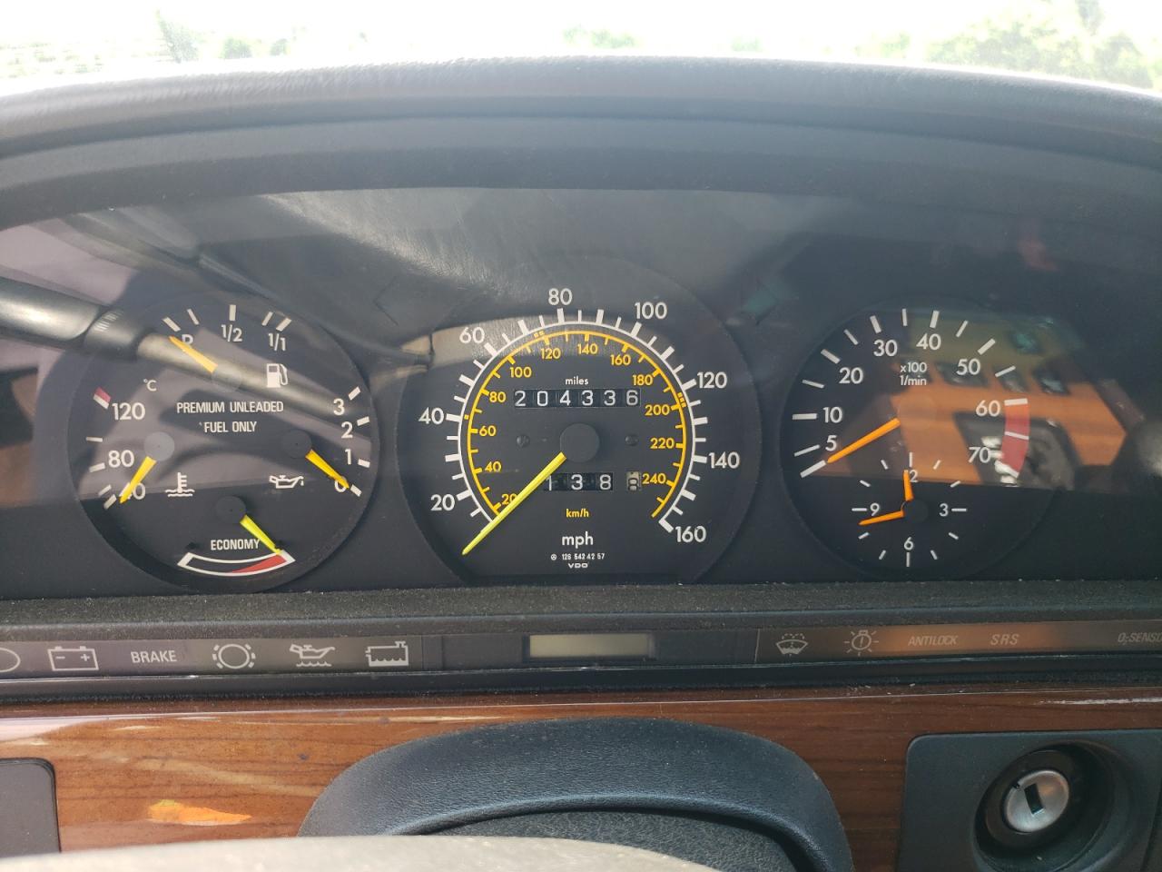 1987 Mercedes-Benz 420 Sel VIN: WDBCA35D0HA285925 Lot: 60842305