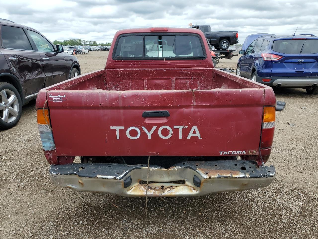 1996 Toyota Tacoma Xtracab VIN: 4TAVL52N5TZ091555 Lot: 62453715