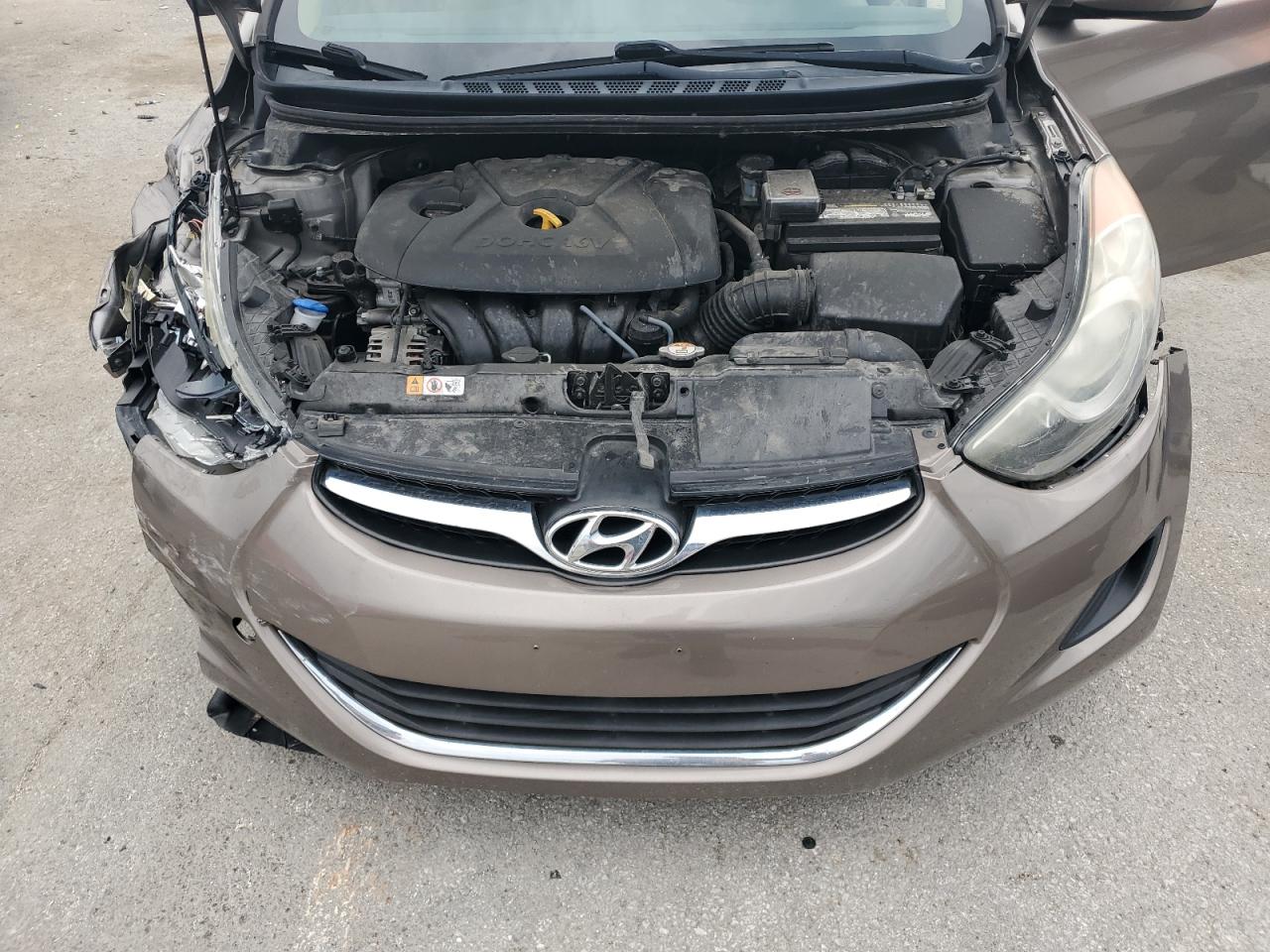 2013 Hyundai Elantra Gls VIN: 5NPDH4AE4DH258252 Lot: 63026055