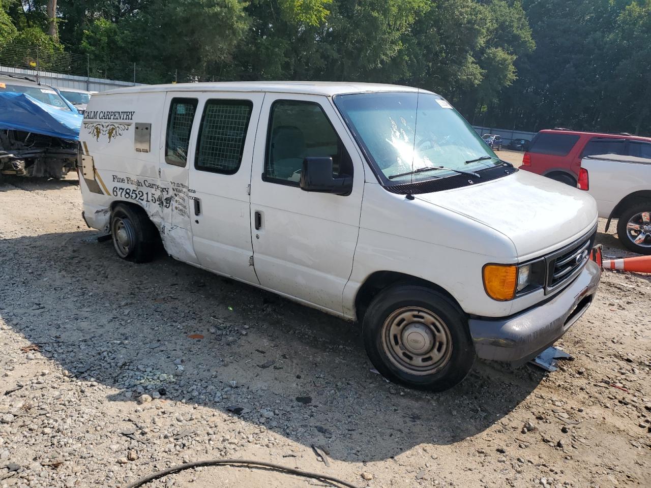 2006 Ford Econoline E150 Van VIN: 1FTRE14W66HA63935 Lot: 62368345