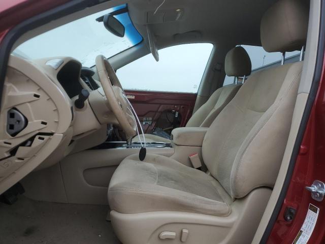 Parquets NISSAN PATHFINDER 2015 Czerwony