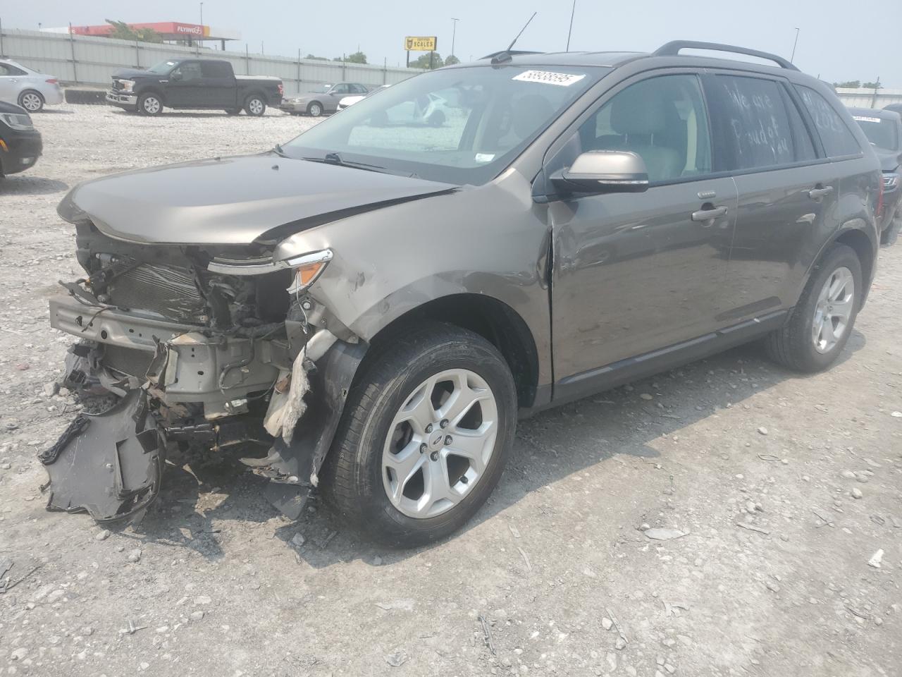 2013 Ford Edge Sel იყიდება Cahokia Heights-ში, IL - Front End