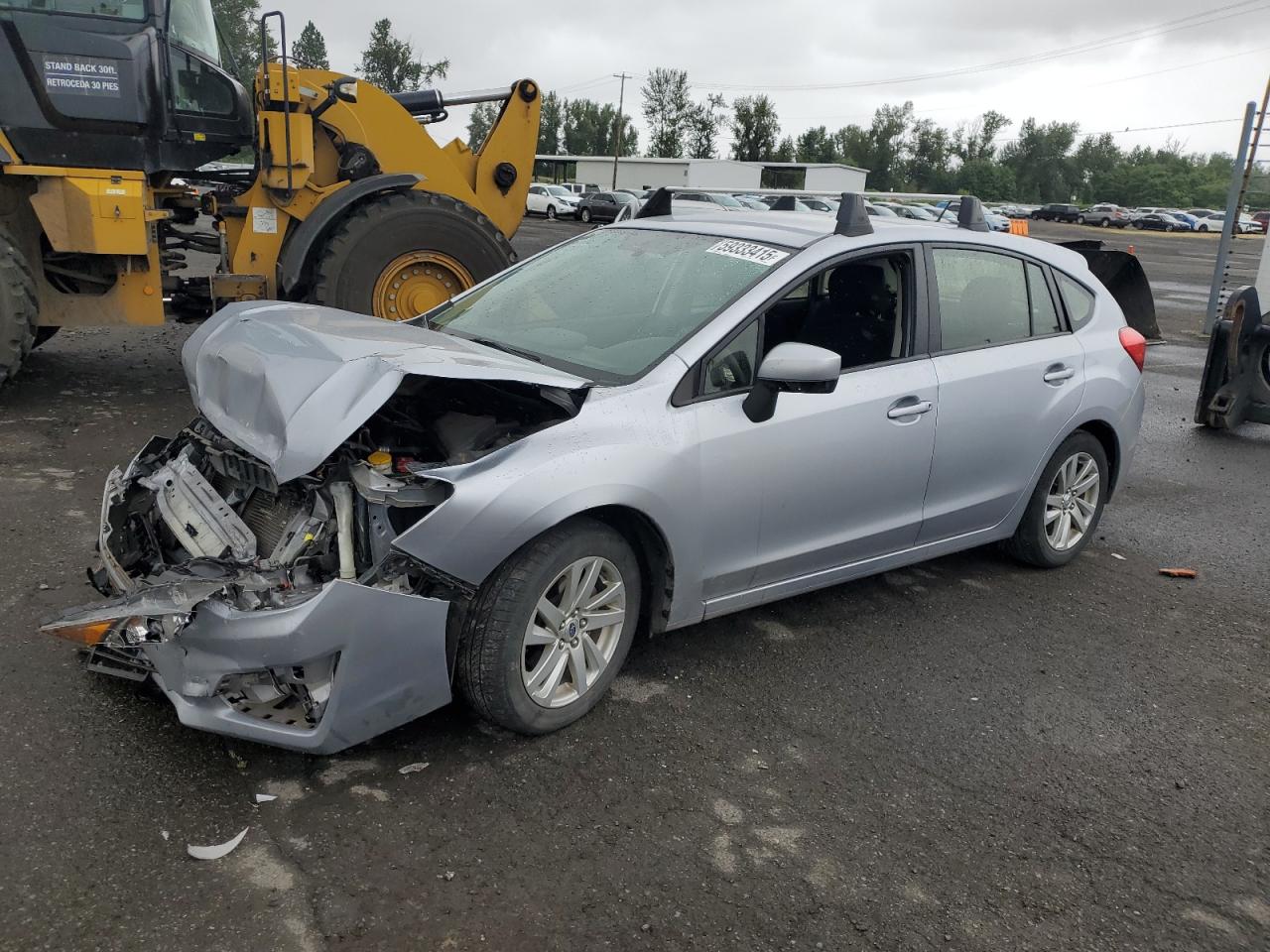 2015 Subaru Impreza Premium zu verkaufen in Portland, OR - Front End